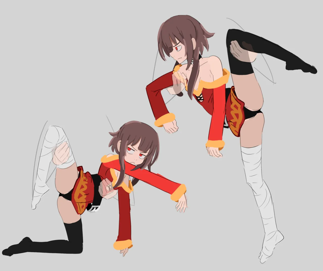 kurokimoko Megumin works Konosuba - Image 205
