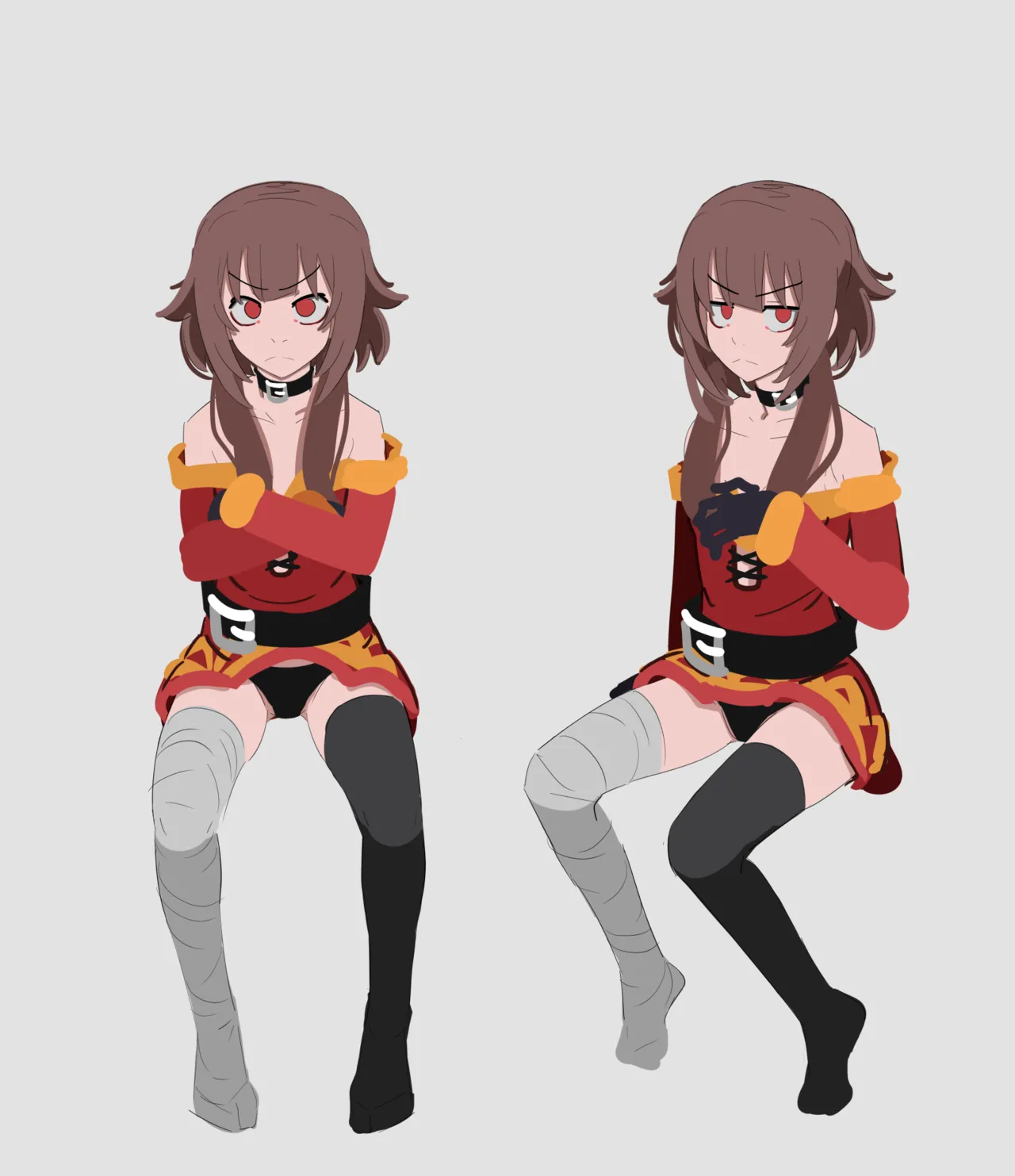 kurokimoko Megumin works Konosuba - Image 208