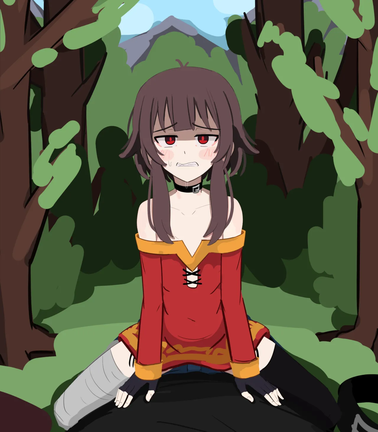kurokimoko Megumin works Konosuba - Image 220
