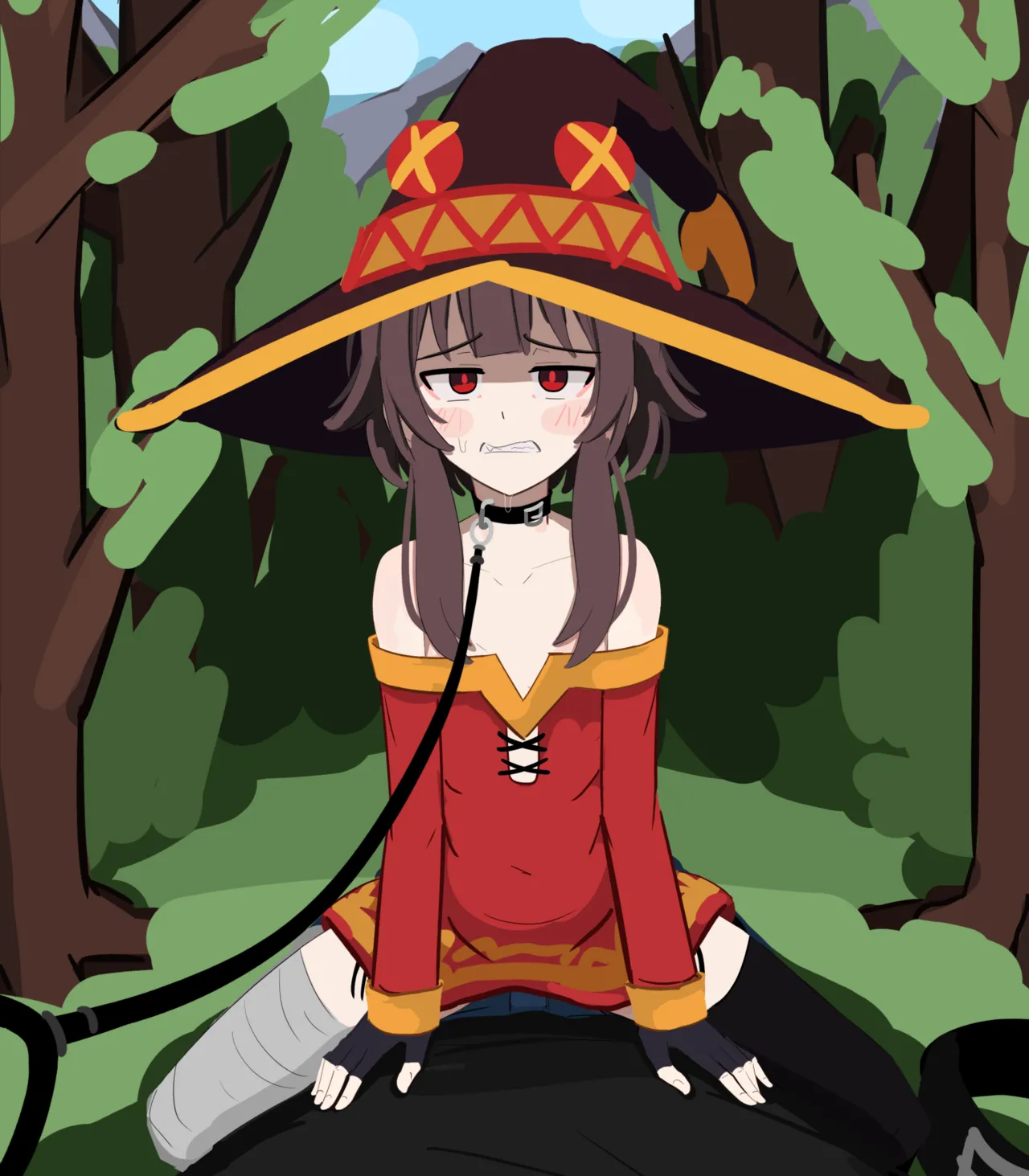 kurokimoko Megumin works Konosuba - Image 222