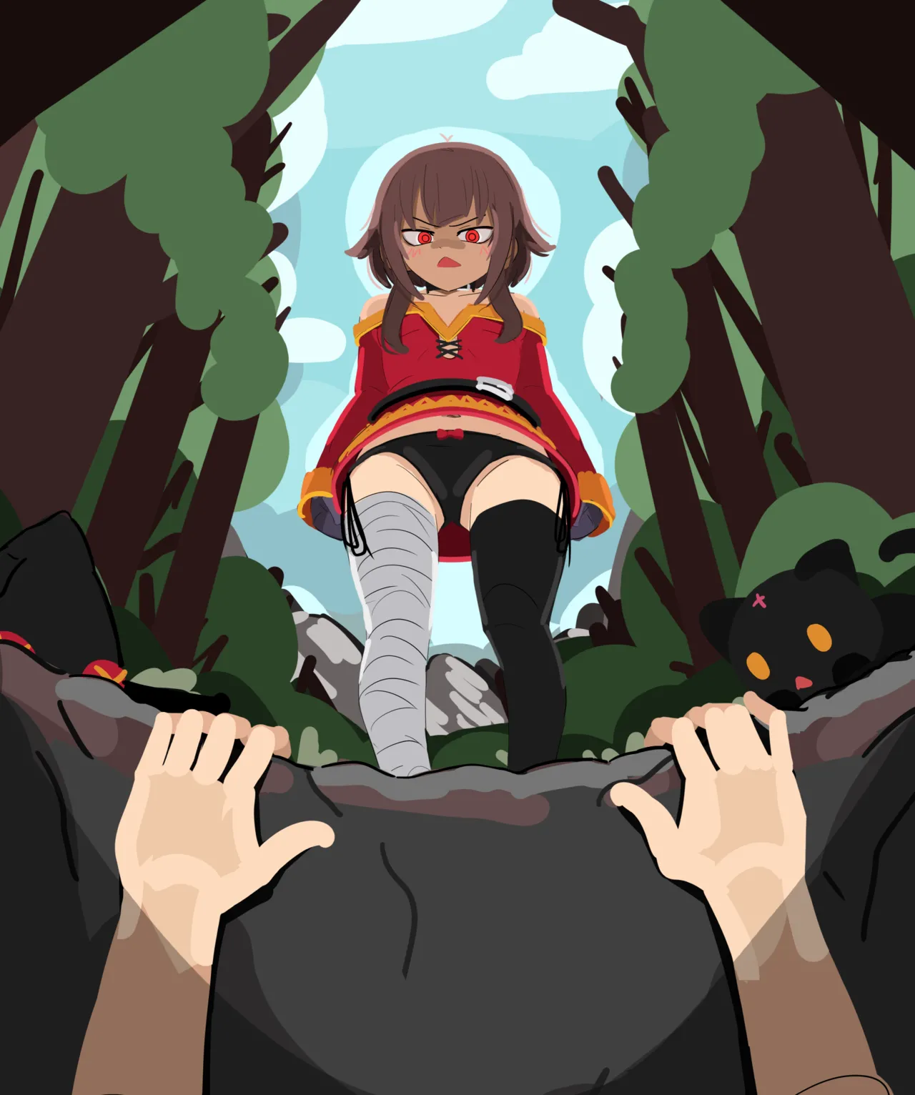 kurokimoko Megumin works Konosuba - Image 258