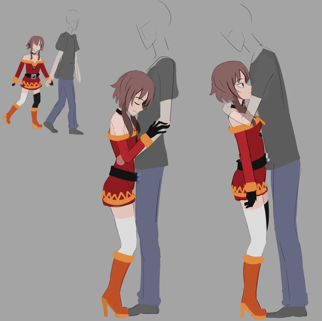 kurokimoko Megumin works Konosuba - Image 270