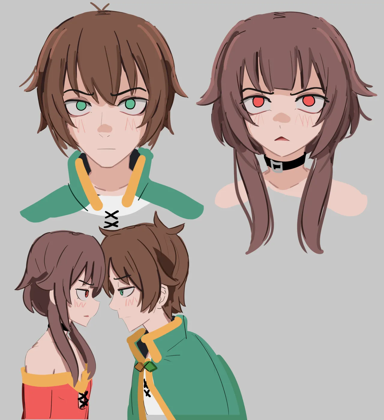 kurokimoko Megumin works Konosuba - Image 294