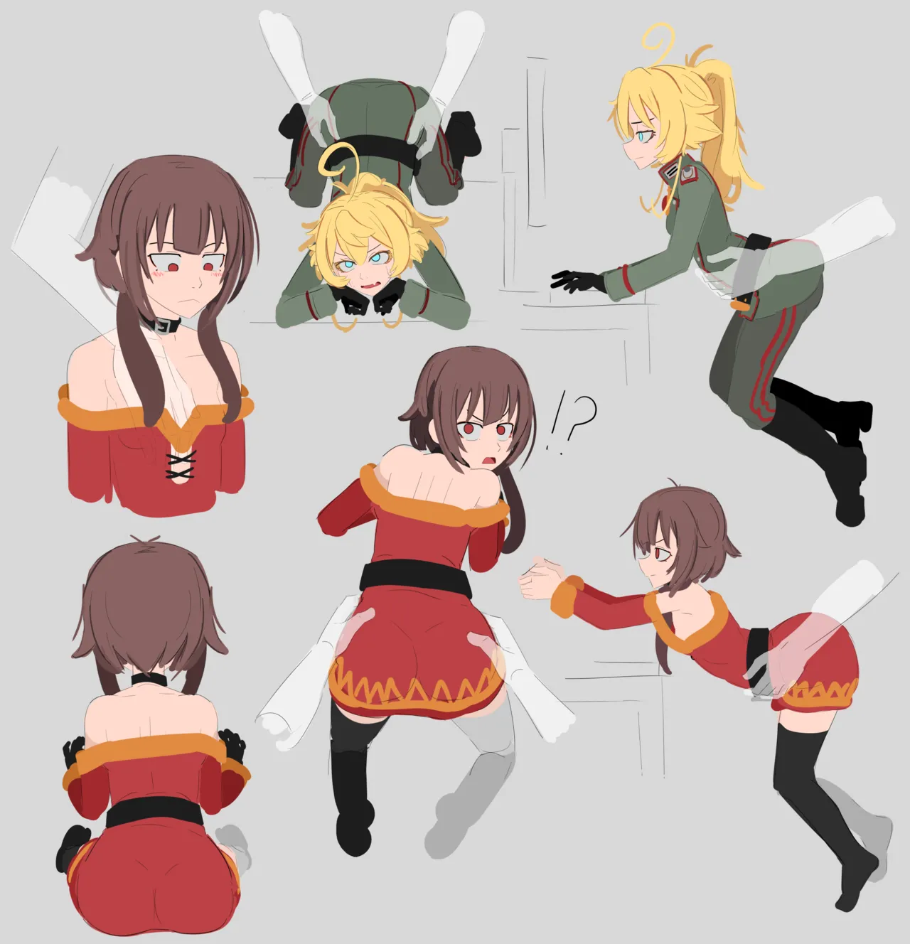 kurokimoko Megumin works Konosuba - Image 308