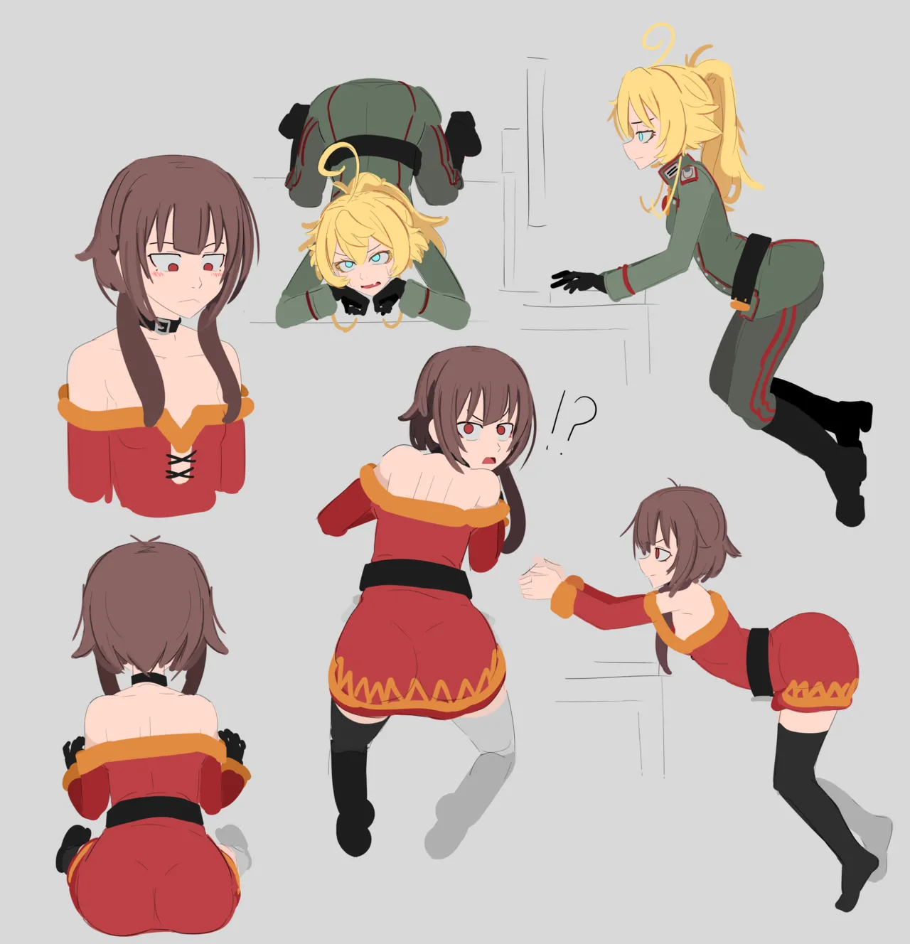 kurokimoko Megumin works Konosuba - Image 309
