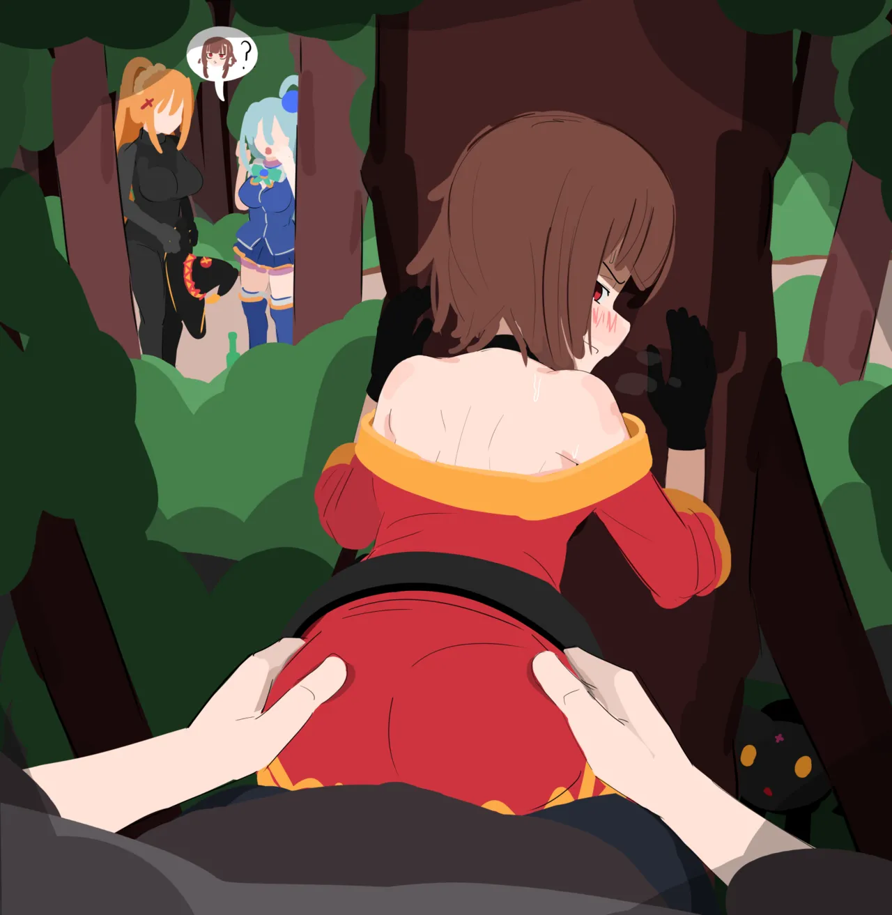 kurokimoko Megumin works Konosuba - Image 315