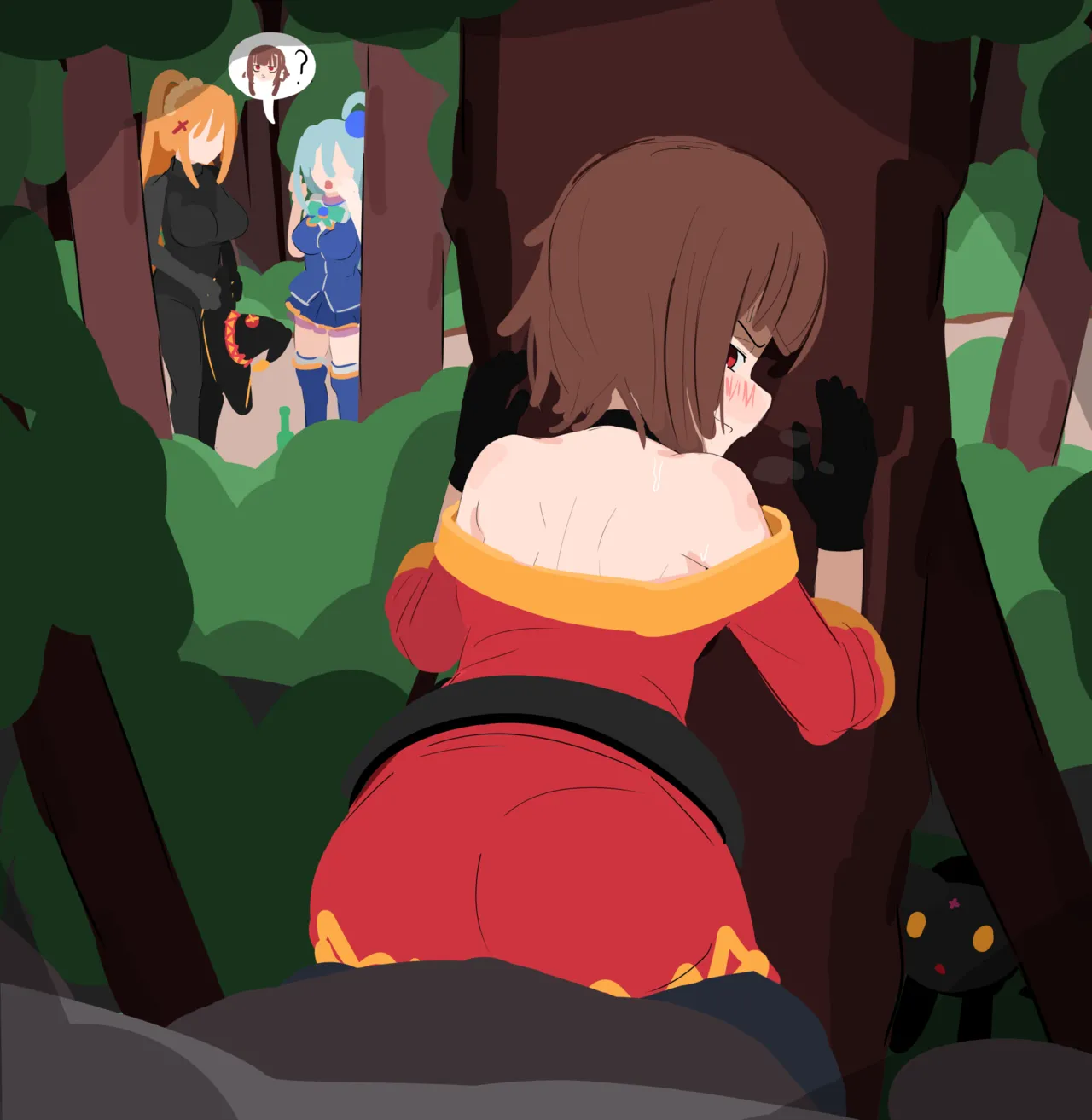 kurokimoko Megumin works Konosuba - Image 318