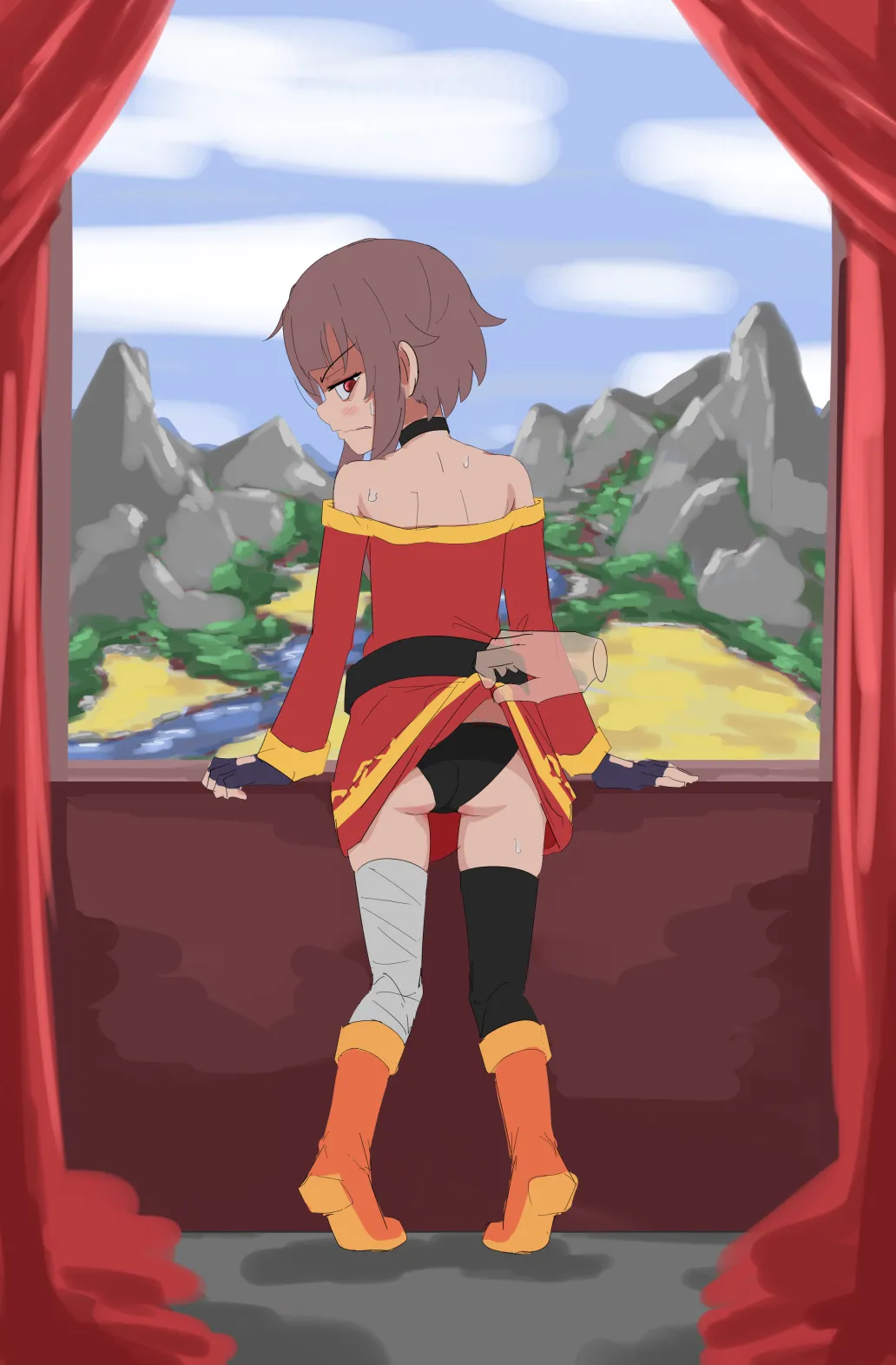 kurokimoko Megumin works Konosuba - Image 38