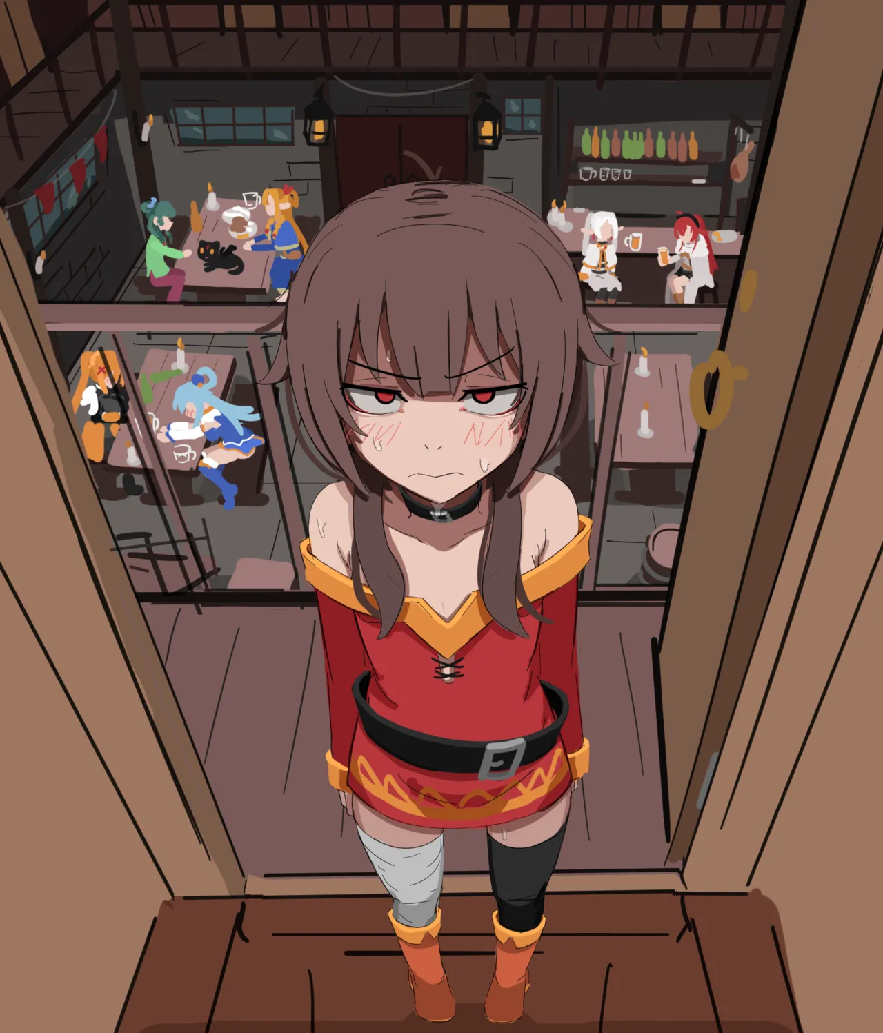kurokimoko Megumin works Konosuba - Image 72