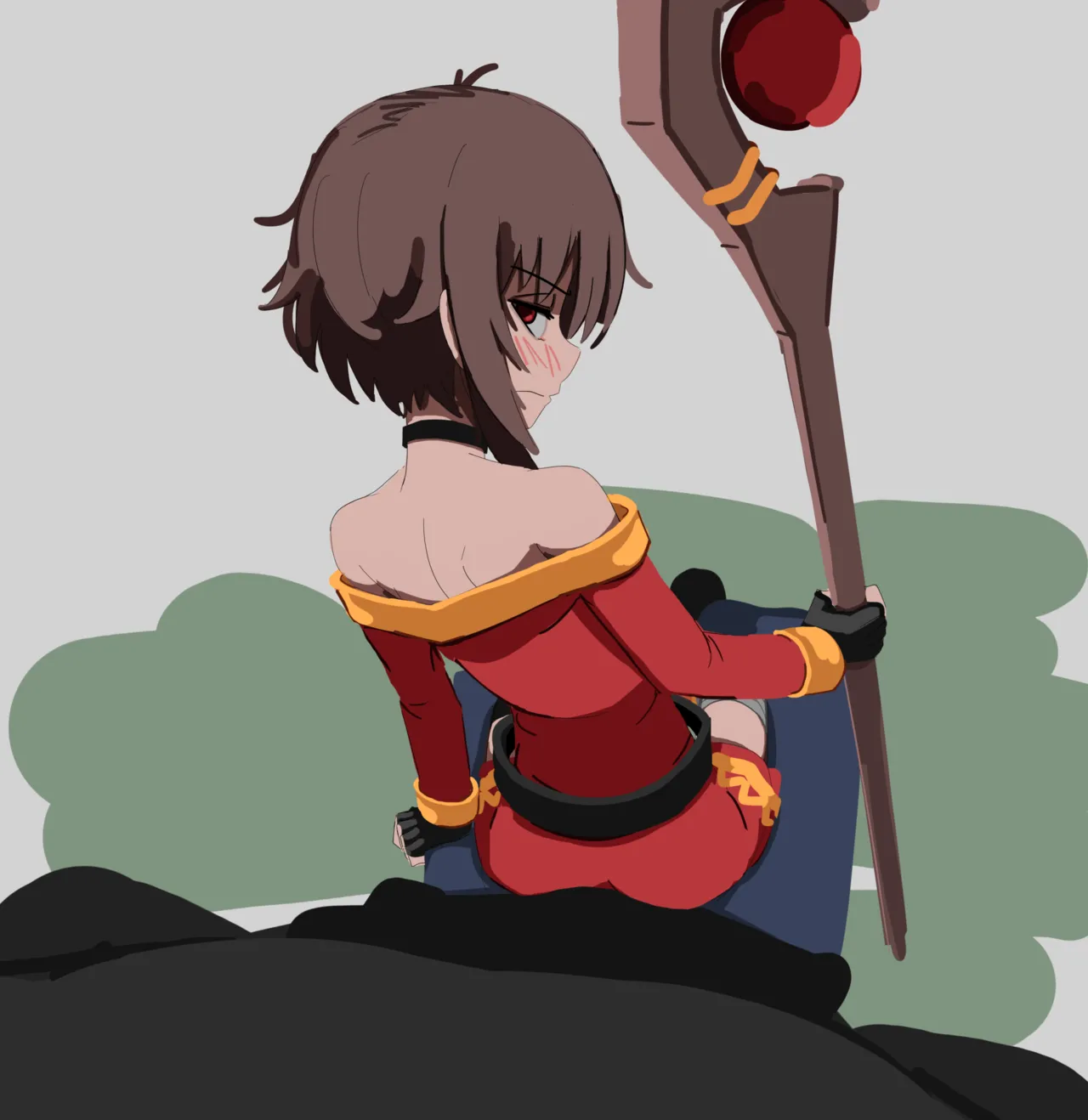 kurokimoko Megumin works Konosuba - Image 75
