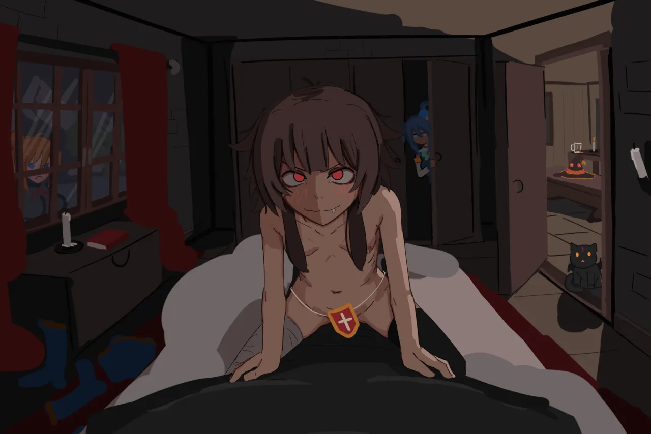 kurokimoko Megumin works Konosuba - Image 76
