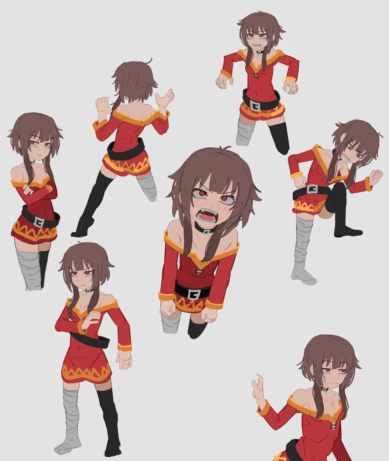 kurokimoko Megumin works Konosuba - Image 80