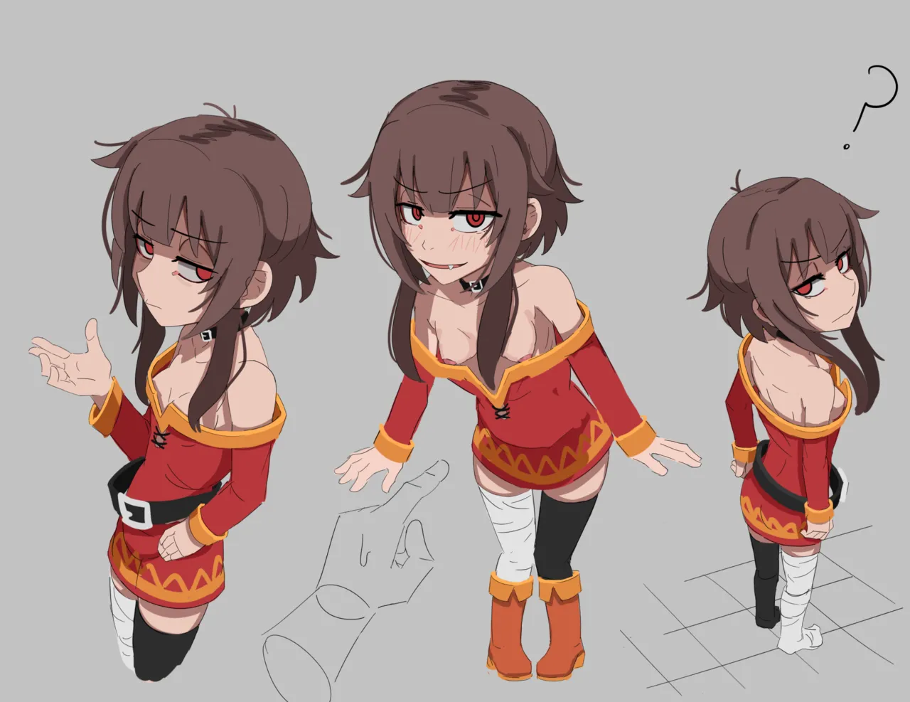 kurokimoko Megumin works Konosuba - Image 83
