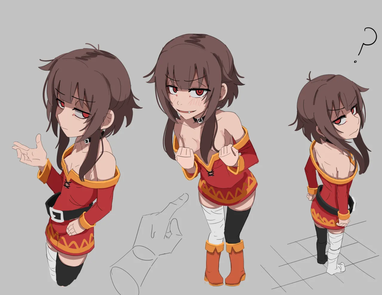 kurokimoko Megumin works Konosuba - Image 85