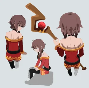 kurokimoko Megumin works Konosuba - Page 134