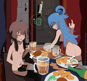 kurokimoko Megumin works Konosuba - Page 135