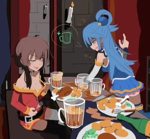 kurokimoko Megumin works Konosuba - Page 137