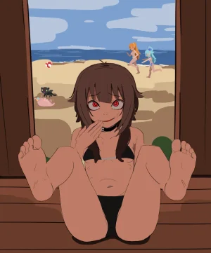 kurokimoko Megumin works Konosuba - Page 160
