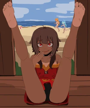 kurokimoko Megumin works Konosuba - Page 164