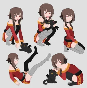 kurokimoko Megumin works Konosuba - Page 168