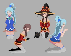 kurokimoko Megumin works Konosuba - Page 184