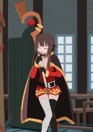 kurokimoko Megumin works Konosuba - Page 186