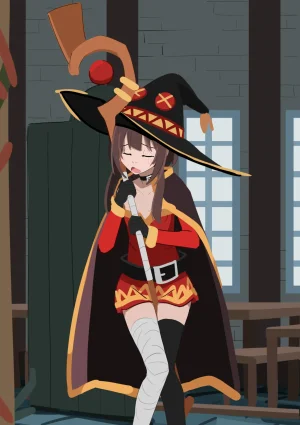 kurokimoko Megumin works Konosuba - Page 188