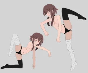 kurokimoko Megumin works Konosuba - Page 202