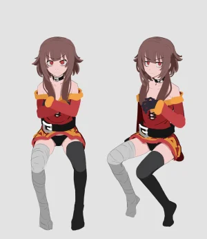 kurokimoko Megumin works Konosuba - Page 208