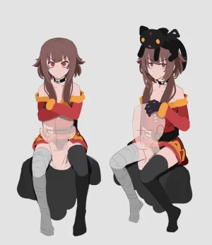 kurokimoko Megumin works Konosuba - Page 209