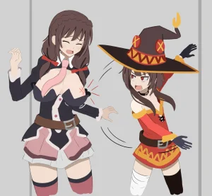 kurokimoko Megumin works Konosuba - Page 216