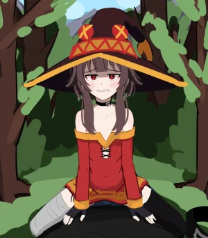 kurokimoko Megumin works Konosuba - Page 221