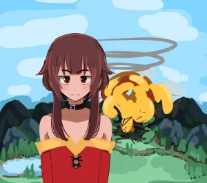 kurokimoko Megumin works Konosuba - Page 279