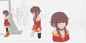 kurokimoko Megumin works Konosuba - Page 51