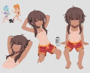 kurokimoko Megumin works Konosuba - Page 86