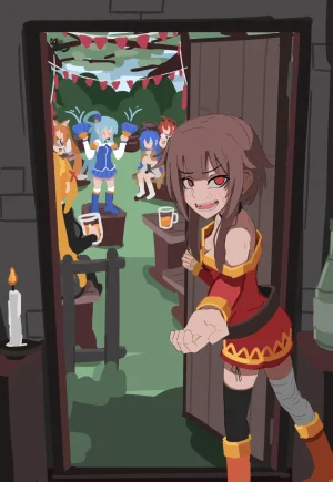 kurokimoko Megumin works Konosuba - Page 92