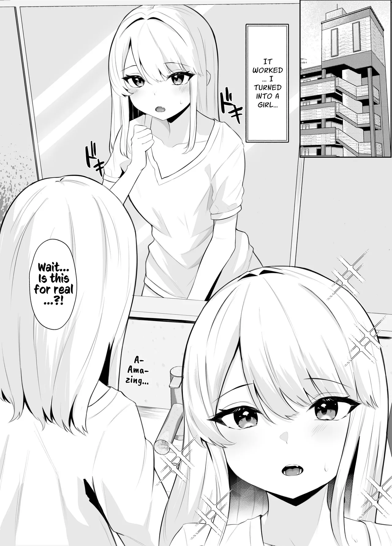 Kuroshiba Suko TS Onii-chan ga Futanari Imouto ni Mesuochi Saserareru Hanashi English Kusanuu - Image 11