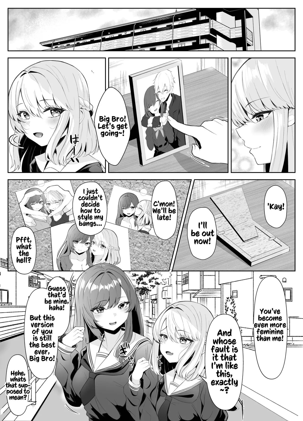 Kuroshiba Suko TS Onii-chan ga Futanari Imouto ni Mesuochi Saserareru Hanashi English Kusanuu - Image 50