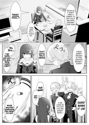 Kuroshiba Suko TS Onii-chan ga Futanari Imouto ni Mesuochi Saserareru Hanashi English Kusanuu - Page 9