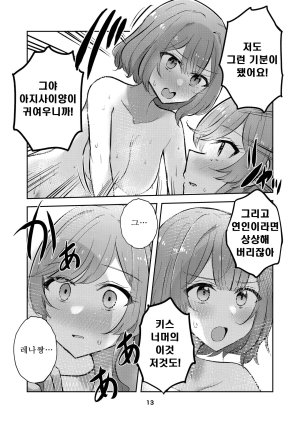 Kyou Majo Uemura Navia Majiwaru Tenshi no Souyoku - The Intimately Intertwined Wings of Angels 교차하는 천사의 쌍익 Watashi ga Koibito ni Nareru Wakenaijan, Muri Muri Muri ja Nakatta Korean Digital - Page 12