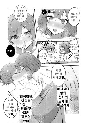 Kyou Majo Uemura Navia Majiwaru Tenshi no Souyoku - The Intimately Intertwined Wings of Angels 교차하는 천사의 쌍익 Watashi ga Koibito ni Nareru Wakenaijan, Muri Muri Muri ja Nakatta Korean Digital - Page 14