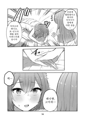 Kyou Majo Uemura Navia Majiwaru Tenshi no Souyoku - The Intimately Intertwined Wings of Angels 교차하는 천사의 쌍익 Watashi ga Koibito ni Nareru Wakenaijan, Muri Muri Muri ja Nakatta Korean Digital - Page 17