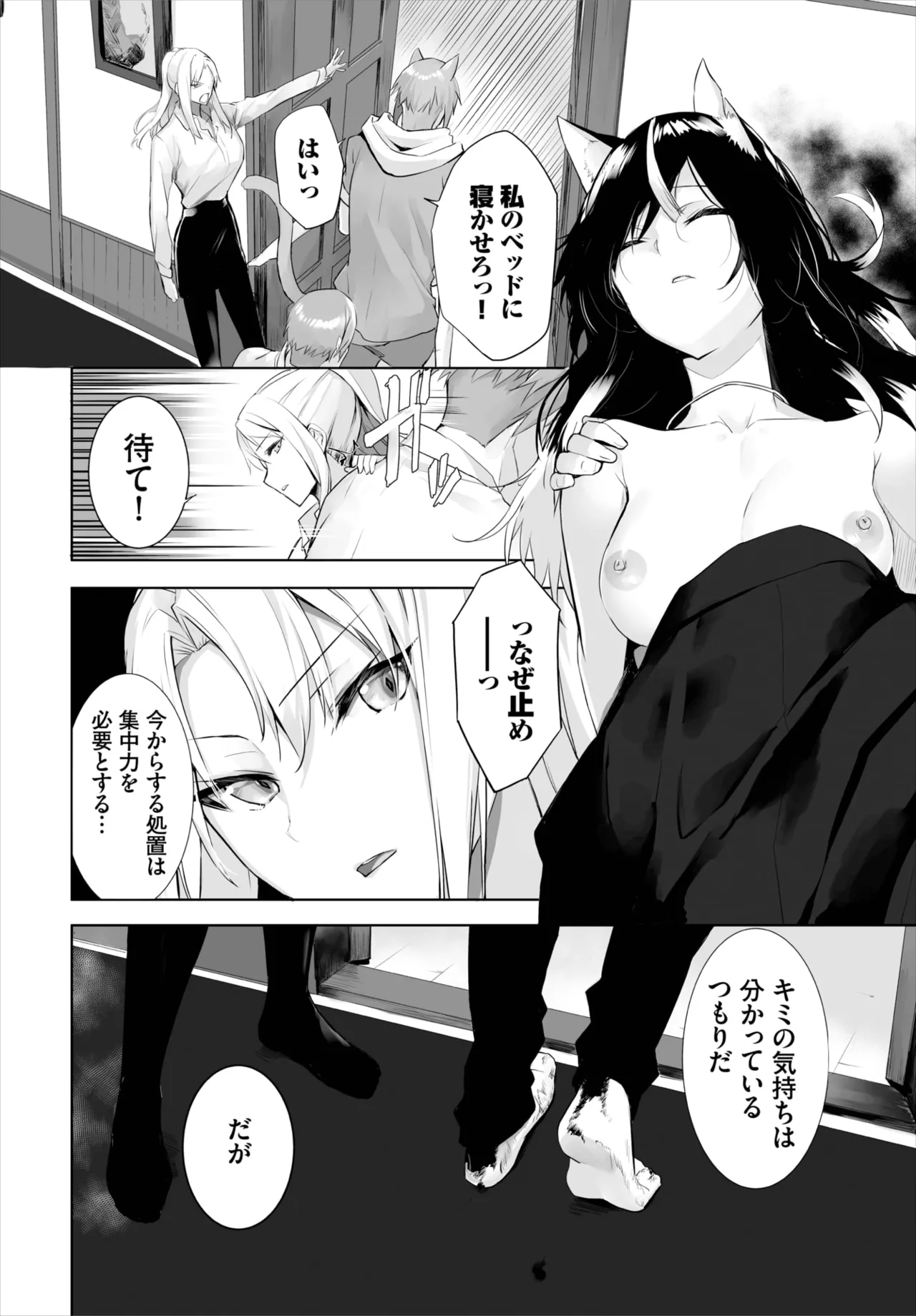 Kyougoku Touya Orokamono wa Nekomimi Dorei ni Izon suru Hajimete no Choukyou Seikatsu 01-35 - Image 351