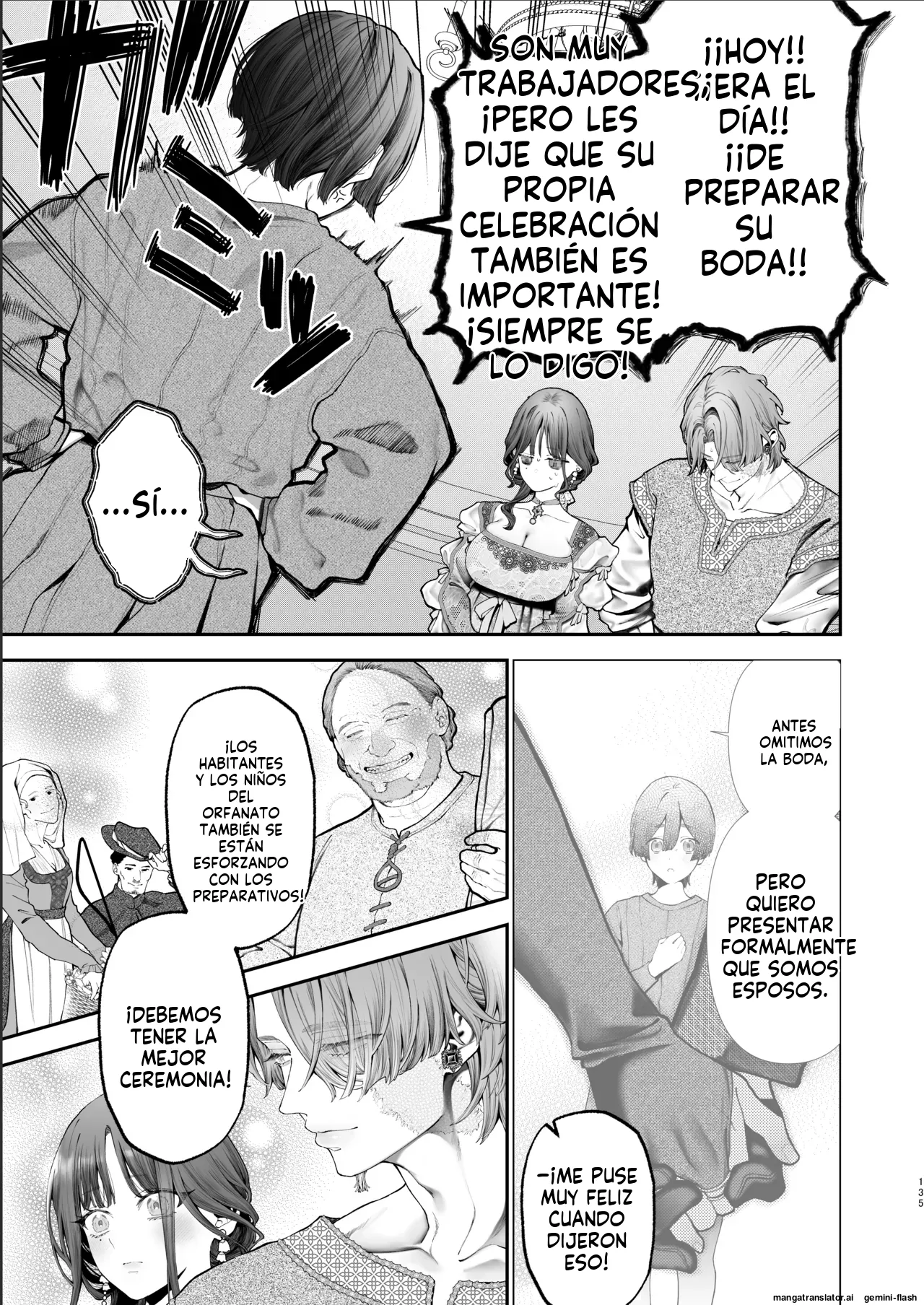 Kyouniku Kyoushoku Jagi Iwa Houtou Kizoku wa Moto Outaishihi to no Haramasekon de Isogashii - The Rake and The Once Crowned Princess Spanish MTL Digital - Image 134