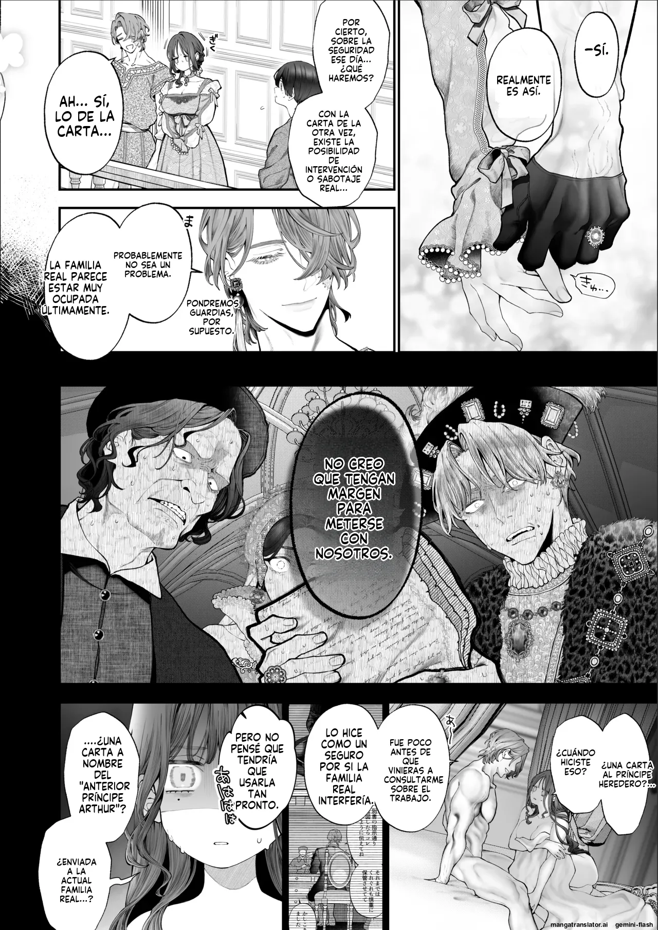 Kyouniku Kyoushoku Jagi Iwa Houtou Kizoku wa Moto Outaishihi to no Haramasekon de Isogashii - The Rake and The Once Crowned Princess Spanish MTL Digital - Image 135