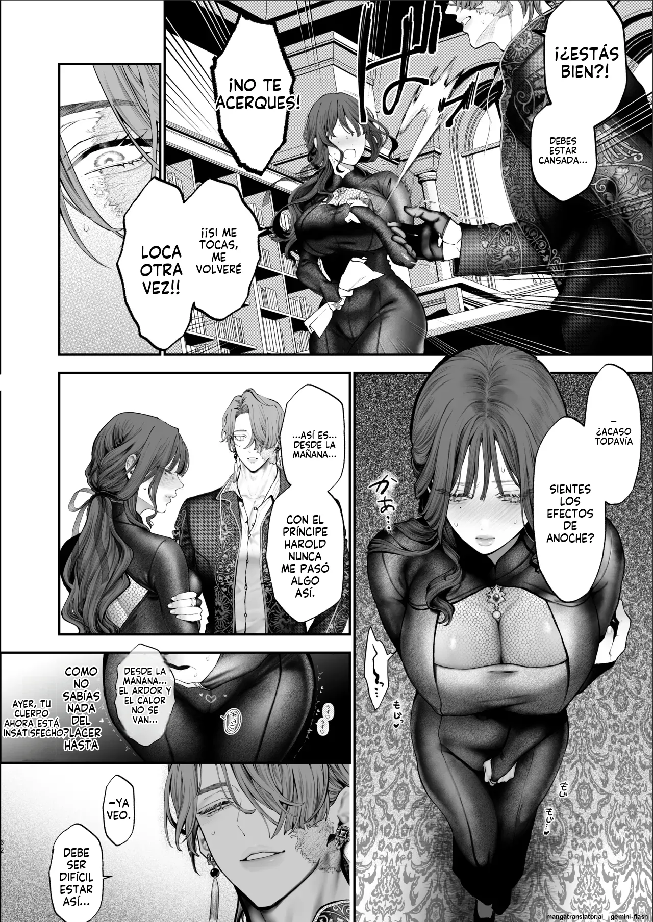 Kyouniku Kyoushoku Jagi Iwa Houtou Kizoku wa Moto Outaishihi to no Haramasekon de Isogashii - The Rake and The Once Crowned Princess Spanish MTL Digital - Image 61