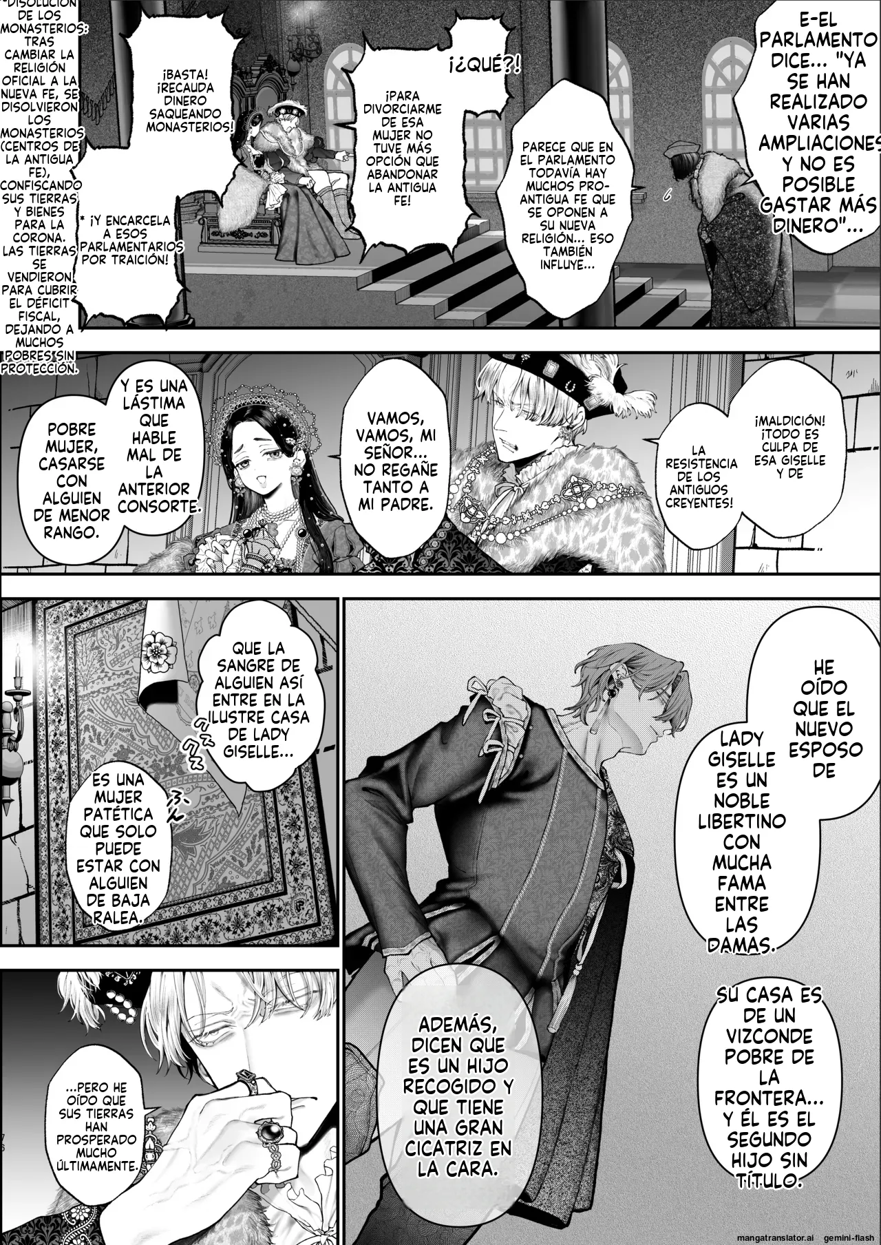 Kyouniku Kyoushoku Jagi Iwa Houtou Kizoku wa Moto Outaishihi to no Haramasekon de Isogashii - The Rake and The Once Crowned Princess Spanish MTL Digital - Image 75