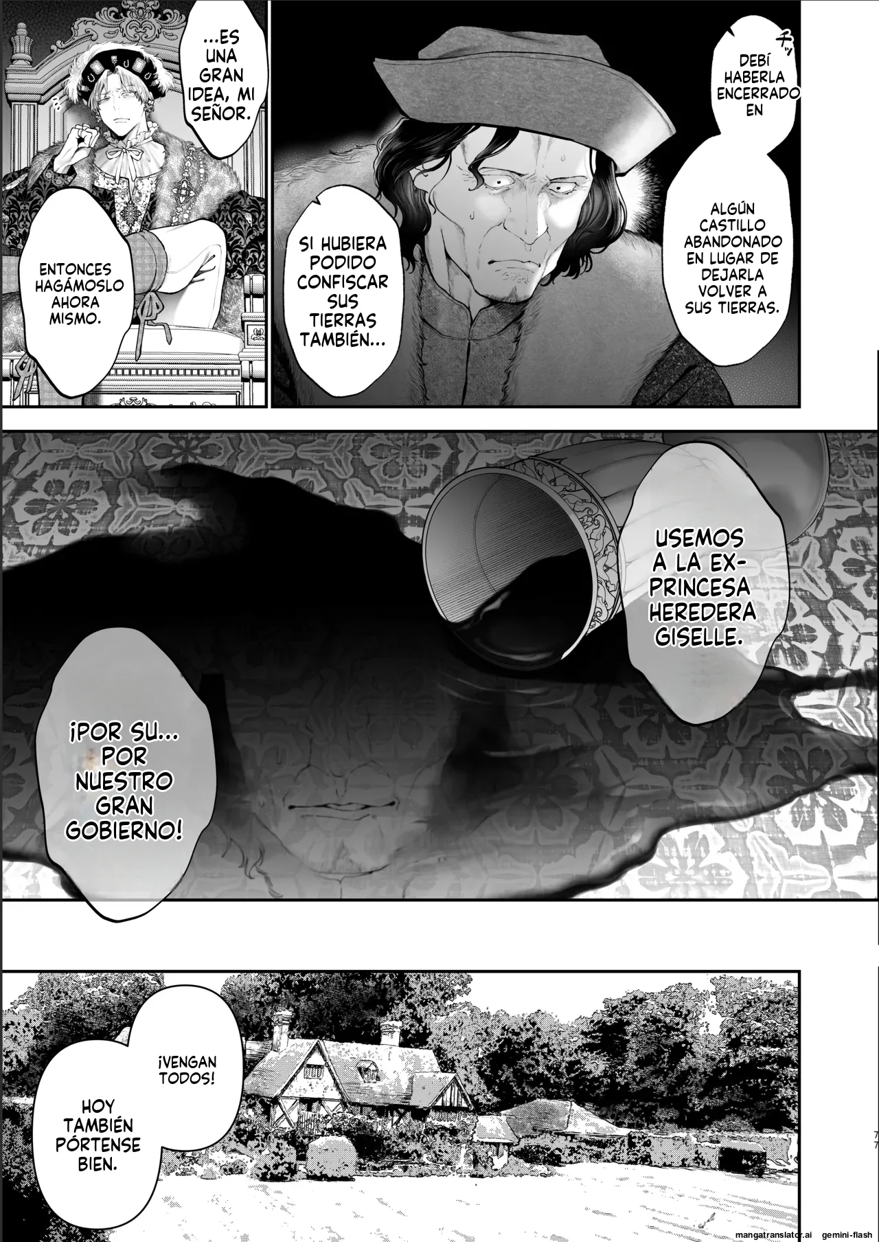 Kyouniku Kyoushoku Jagi Iwa Houtou Kizoku wa Moto Outaishihi to no Haramasekon de Isogashii - The Rake and The Once Crowned Princess Spanish MTL Digital - Image 76