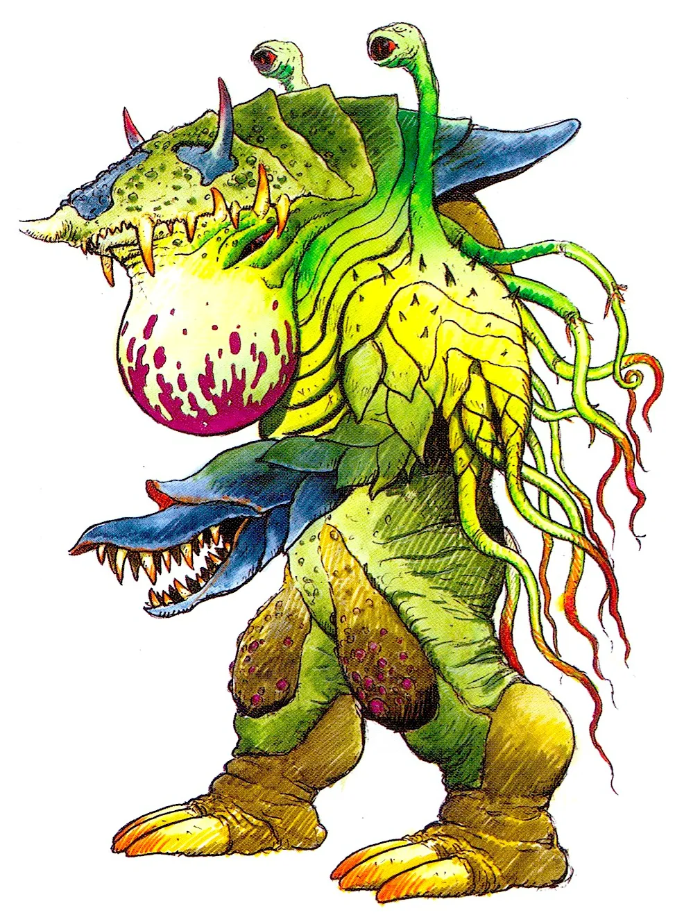 Kyuryuu Sentai Zyuranger - Mighty Morphin Power Rangers Season 1 Monster Concept Art - Image 29