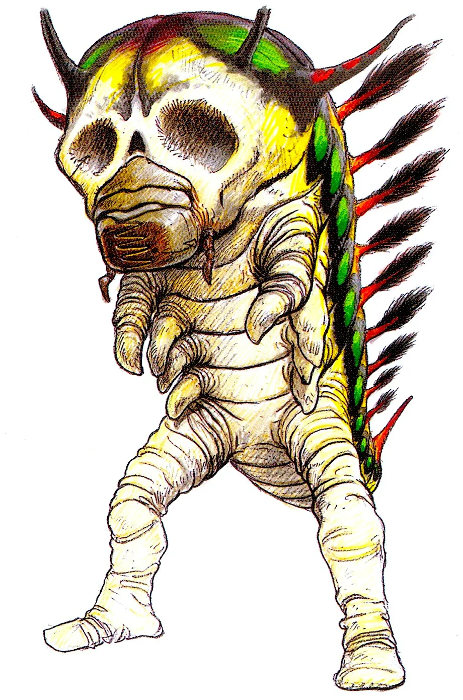 Kyuryuu Sentai Zyuranger - Mighty Morphin Power Rangers Season 1 Monster Concept Art - Image 38